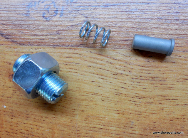 Carbide Back Up Stud, Spring & Plug for Hobart 5212, 5214, 5216 Saws.